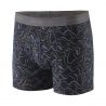 Trunks Patagonia Ms Essential Boxer Briefs (Small Currents: Pitch Blue) man
