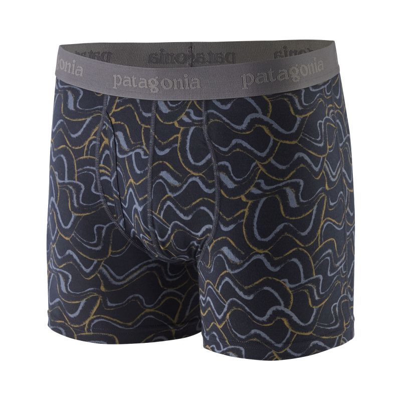 Herrmodell Patagonia Ms Essential Boxer Briefs (Small Currents: Pitch Blue)