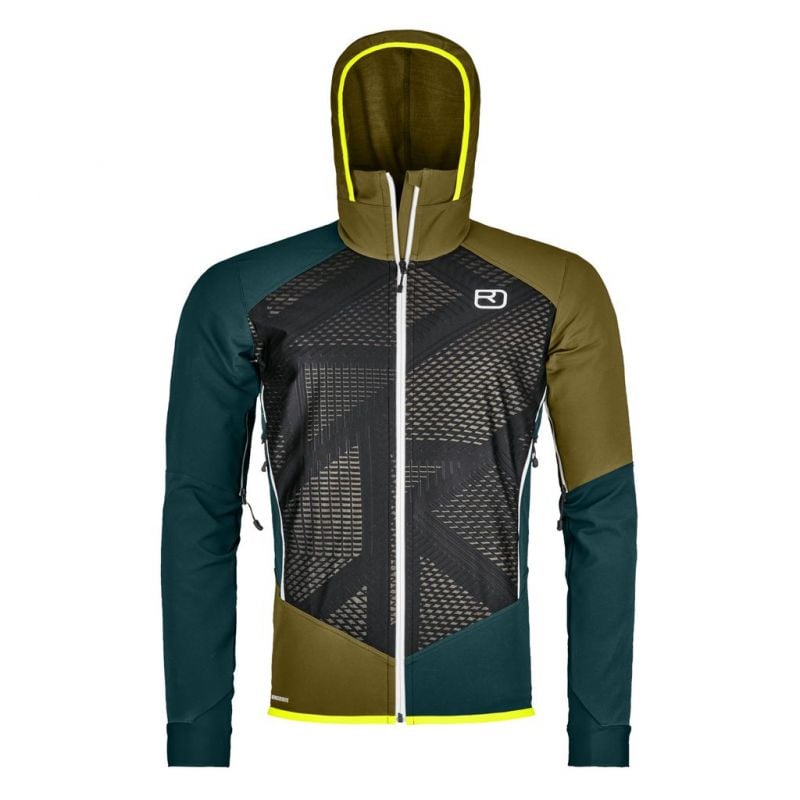 Men's softshell jacket Ortovox Col Becchei Jacket M (dark pacific)
