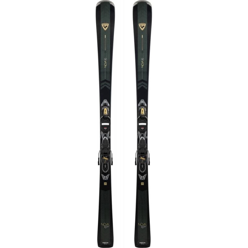 Alpine ski pack Rossignol Nova 10 Xpress + XPRESS W 11 GW B83 (BLACK GOLD) bindings - 2026