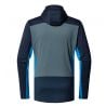 HAGLOFS ROC Flash Mid Capucha Hombre (Azul Tarn/Azul Acero )
