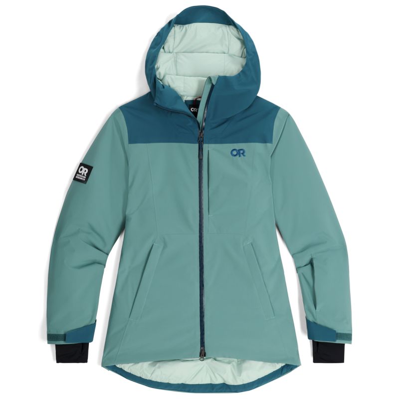 Hiihtotakki Outdoor Research Naisten Snowcrew Jacket (Neptune/Harbor) Naisten