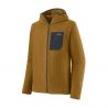 Patagonia Felpa con cappuccio R1 Air Full-Zip da uomo (Raptor Brown)