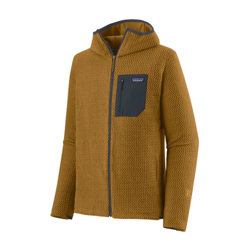 Patagonia M's R1 Air Full-Zip Hoody (Raptor Brown)