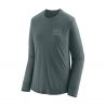 Haut technique PATAGONIA Cap Cool Merino Graphic Shirt ('73 Skyline: Nouveau Green) femme