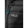 Naisten Rab Microlight Alpine (musta) takki