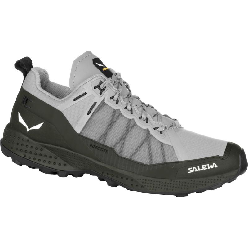 raske turstøvler Salewa PEDROC PTX (Alloy/Dark Olive) menn