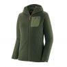 Women's Patagonia R1 Air Full-zip Hoody (Torrey Pine Green) fleece