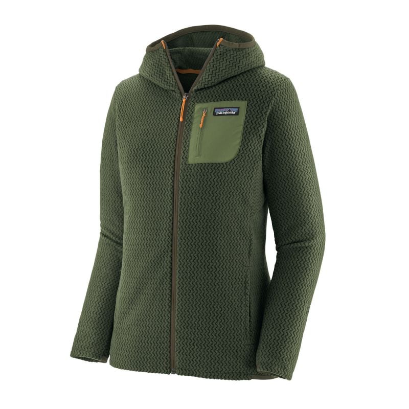 Women's Patagonia R1 Air Full-zip Hoody (Torrey Pine Green) fleece