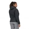 W's Down Sweater Hoody Black