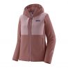Patagonia Felpa con cappuccio R2 CrossStrata Donna (Dulse Mauve)