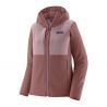 Patagonia W's R2 CrossStrata Sudadera con capucha (Dulse Mauve)