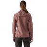 Patagonia Felpa con cappuccio R2 CrossStrata Donna (Dulse Mauve)