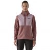 Patagonia Felpa con cappuccio R2 CrossStrata Donna (Dulse Mauve)