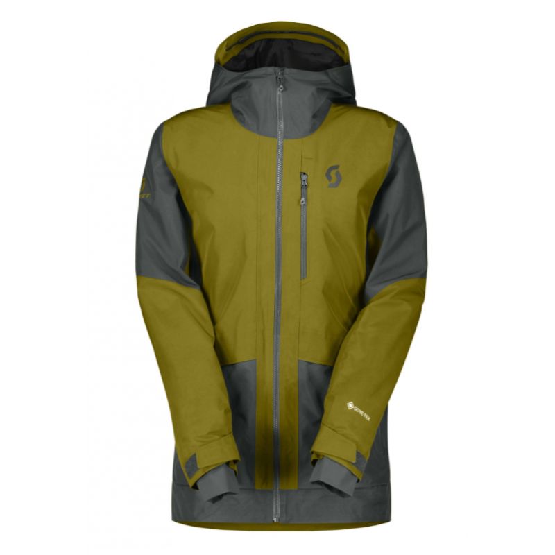 Scott SCO Jacket M's Vertic GTX 2L ängsgrön/skugggrå/M (ängsgrön/skugggrå)