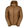 Daunenjacke Scott SCO Hoody M's Insuloft Tech PL (bread brown) Mann