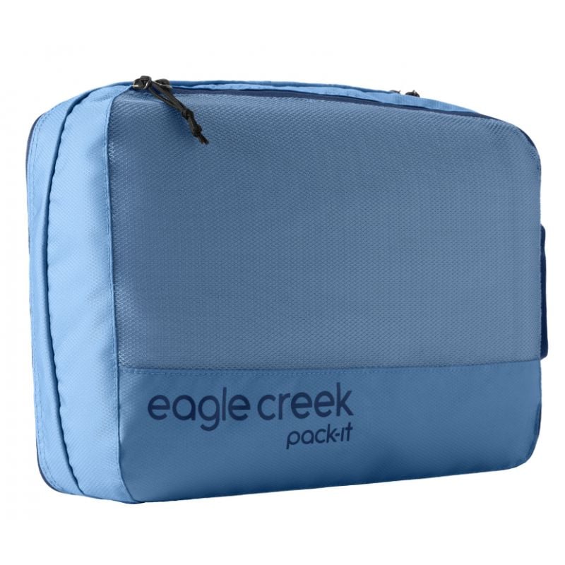 Lodging bag Eagle Creek Pack-It Reveal Clean/Dirty Cube M (blue dawn)