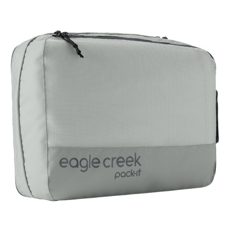 Rucksackhülle Eagle Creek Pack-It Reveal Clean/Dirty Cube M (storm grey)