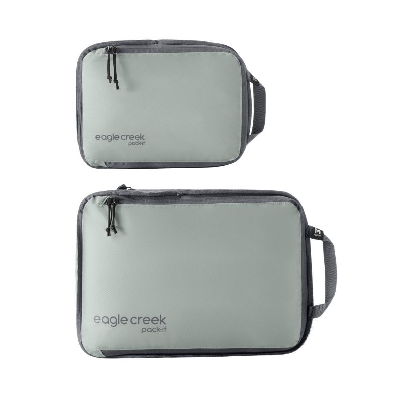 Housse de rangement EAGLE CREEK Pack-It Isolate Compression Cube Set S/M (srorm grey)
