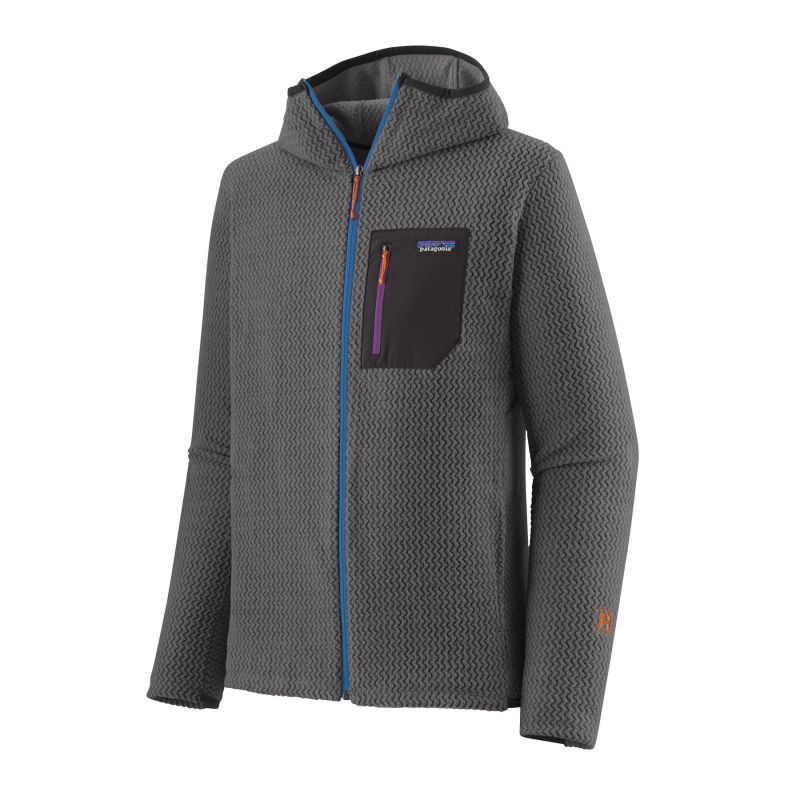 Polaire PATAGONIA R1 Air Full-zip Hoody (Forge Grey) homme