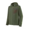 Polaire PATAGONIA R1 Air Full-zip Hoody (Torrey Pine Green) homme