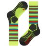 Skistrømpe til børn Falke SK2 Stripes Knee-high (Lightning)