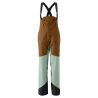 Dames skibroek Scott W's Vertic GTX 2L (broodbruin/ frisgroen)