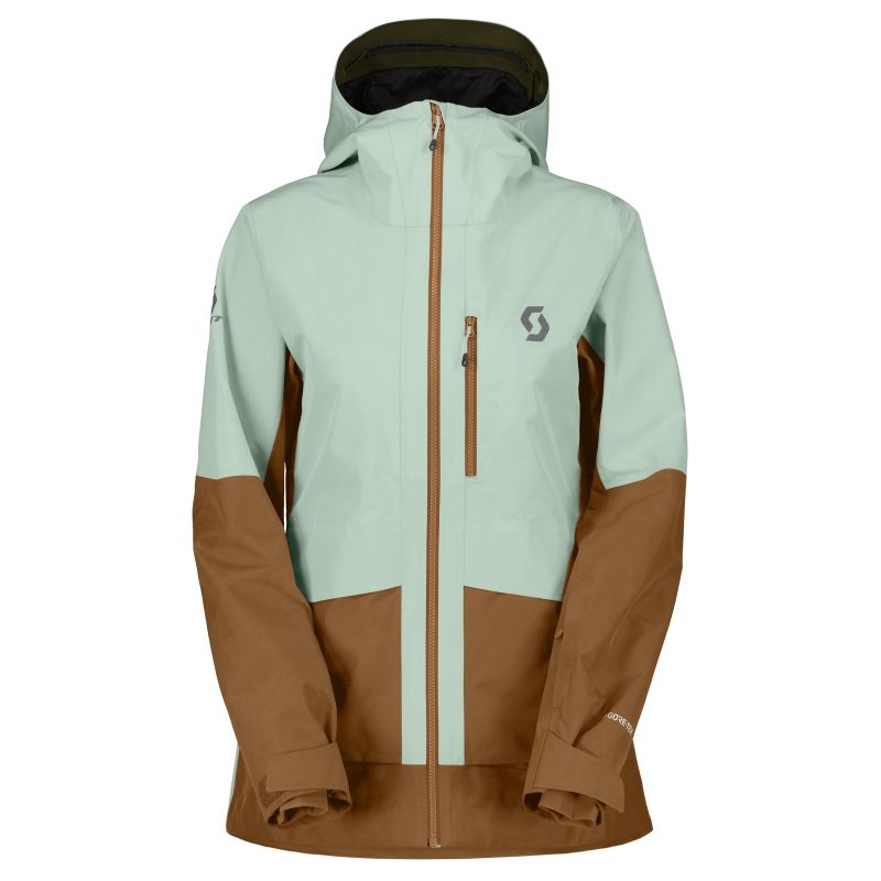 Jacket Scott Jacket W's Vertic GTX 2L (fresh green/ bread brown) Women's