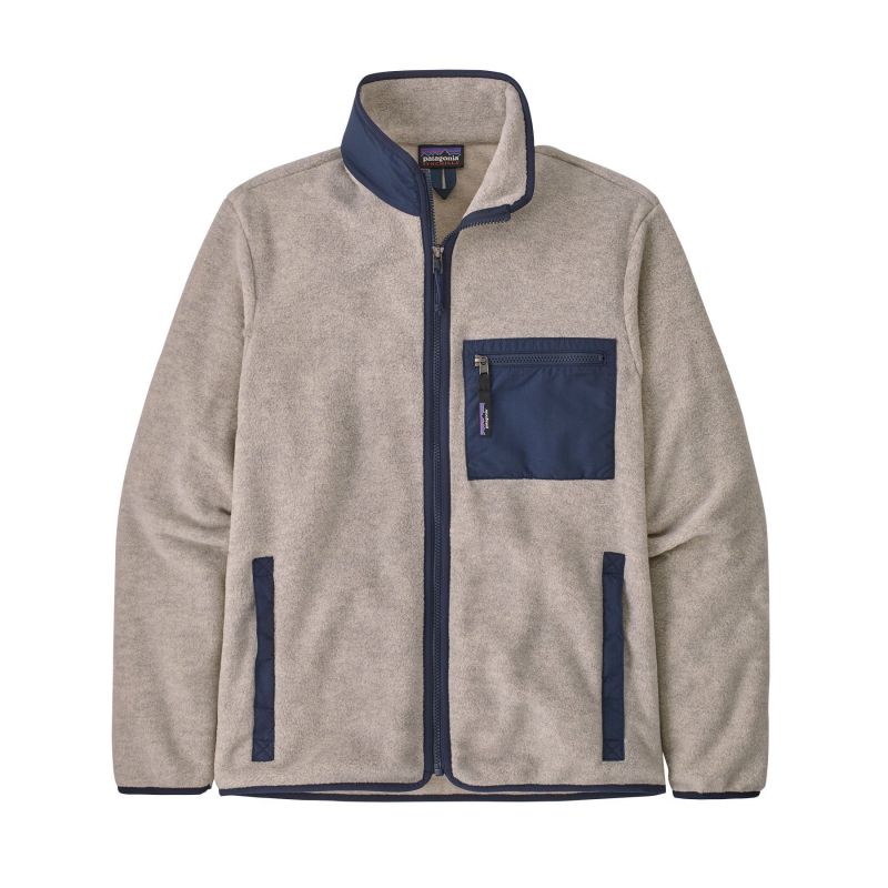 Polar Fleece Patagonia M's Synch Jkt (Oatmeal Heather) Heren