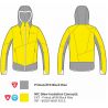 Technische Jacke Camp Breva Jacket (Asphalt grey / Oxide red)