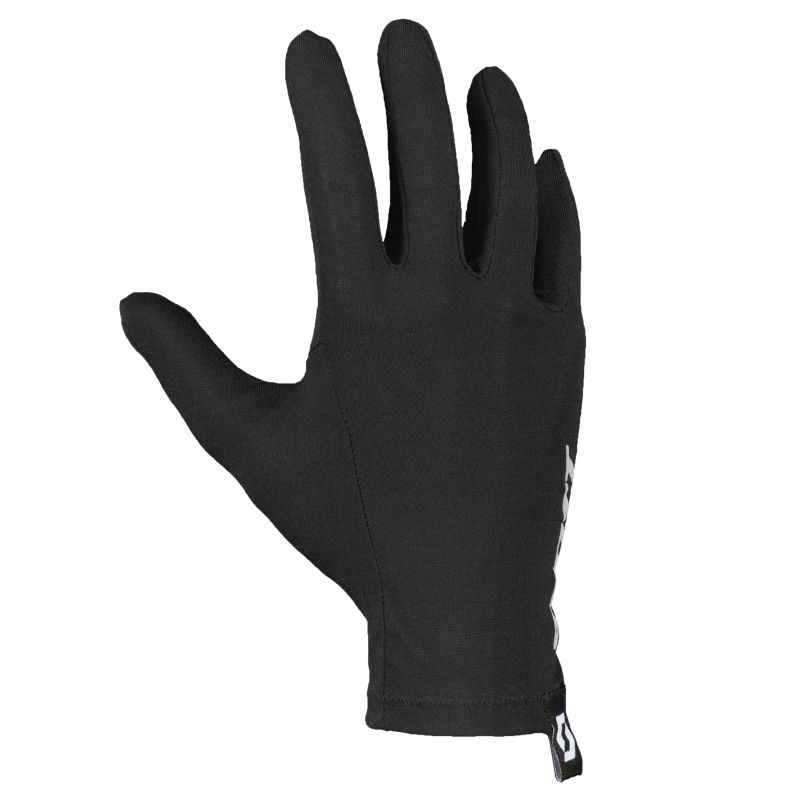 Handsker Scott Glove Merino Liner (sort)
