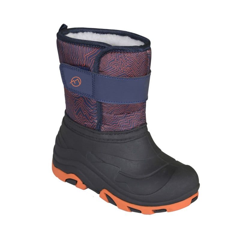 Botte Hiver LHOTSE RUBBLE (MARINE/ORANGE) Enfant
