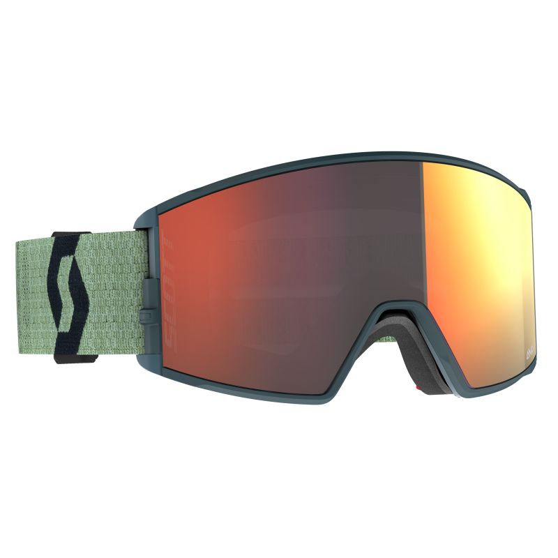 Masque de ski SCOTT Goggle React (soft green/black)