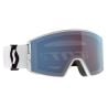 Skimasker Scott Goggle React (mineraalwit/zwart)
