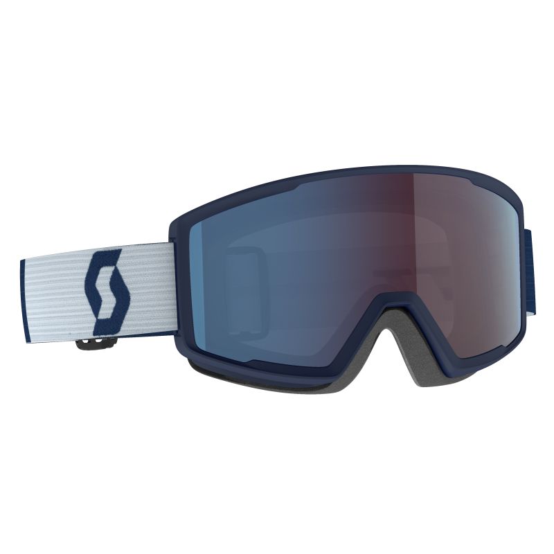 Maschera da sci Scott Goggle Factor pro (blu scuro/grigio chiaro)
