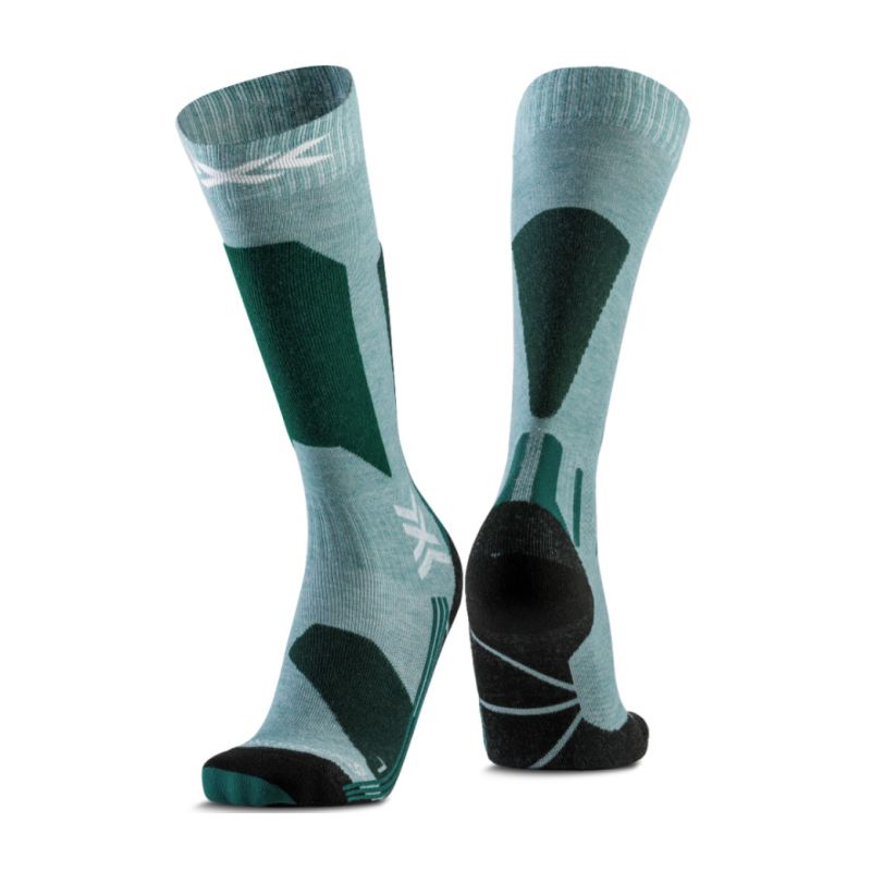 Skisocken X-SOCKS SKI DISCOVER OTC WMN (SAGE GREEN/ENGLISH LAWN) Damen
