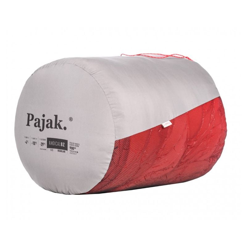 Sleeping bag Pajak Radical 8Z (Red) Regular