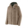 Patagonia Felpa con cappuccio in piuma d'oca da uomo (Seabird Grey)