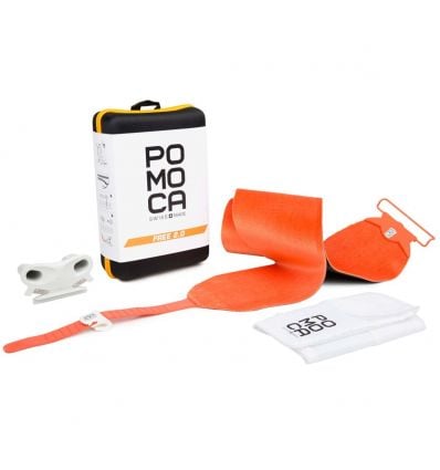 Ski touring skins Pomoca Free Explore - r2c 140mm (ORANGE