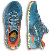 Dames skyrunning/trailschoen La Sportiva Bushido III Wide Woman (Everglade/Zest)