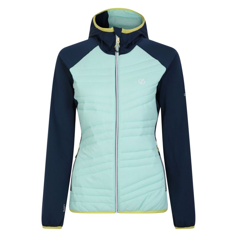 Dame Dare2B Altimeter hybridjakke (Mint Green/Moonlight Denim)