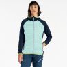 Hybride damesjack Dare2B Altimeter (Mint Green/Moonlight Denim)