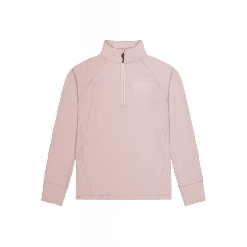 Polar fleece Picture WINDY 1/4 FLEECE (B Grigio ombra) Donna