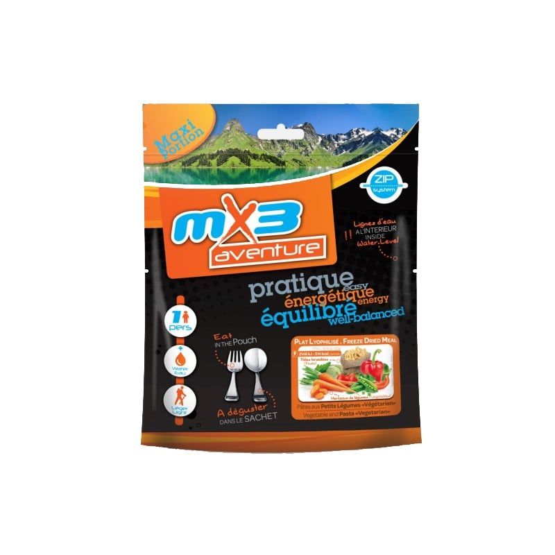 Piatti liofilizzati MX3 Nutrition Pasta con verdure
