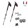 Guidetti B Light Carbone MK2 (Ruby) wandelstokken