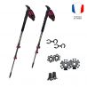 Guidetti B Light Carbone MK2 (Ruby) hiking poles