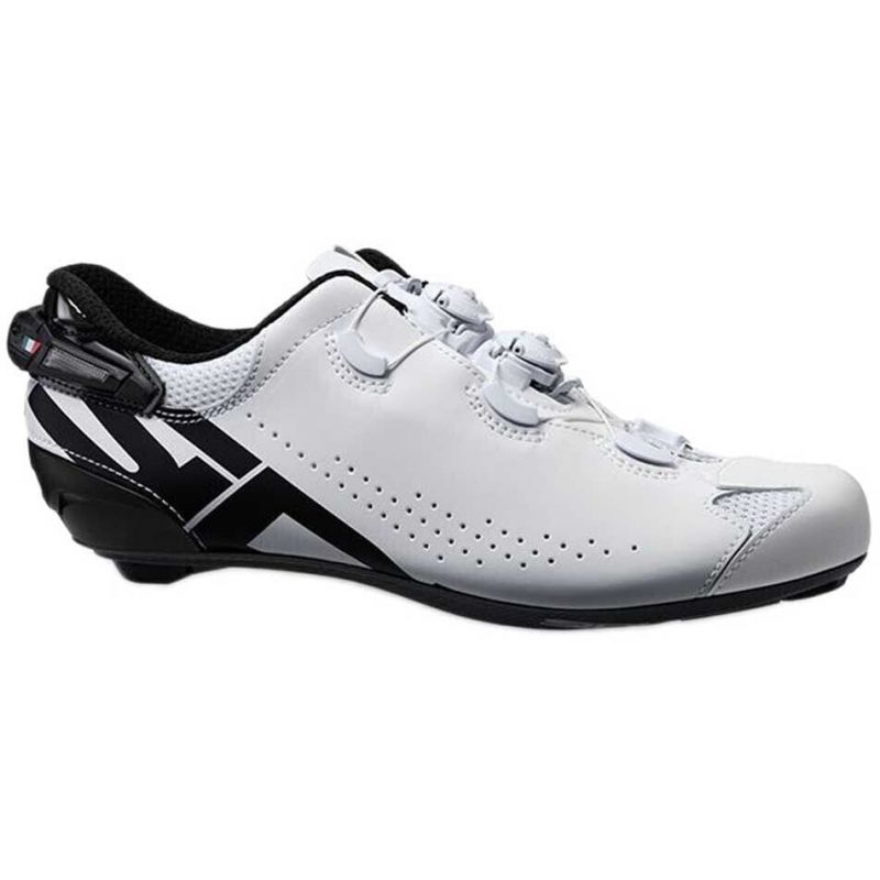 Landeveissykkelsko SIDI SHOT 2S W017 (HVIT/SORT)