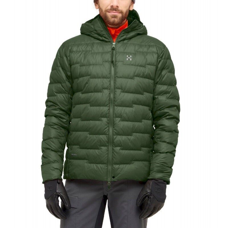 HAGLOFS ROC Flash Donsjack Heren (Zeegroen) Homme