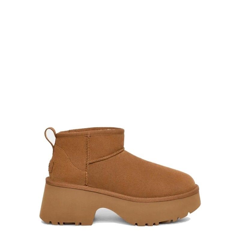 Stövlar UGG W CLASSIC ULTRA MINI NEW HEIGHTS (CHESTNUT)