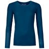 Top met lange mouwen Ortovox 150 COOL CLEAN LS W (deep ocean) Dames